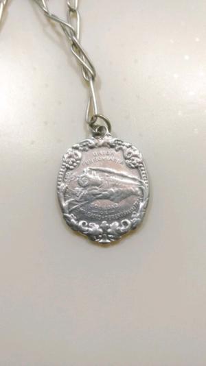 Medalla De Plata 900 Unión Ferroviaria 