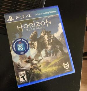 PS4 HORIZON ZERO DAWN $599 JUEGASO!!