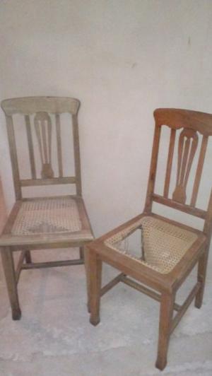 Se vende dos sillas antiguas