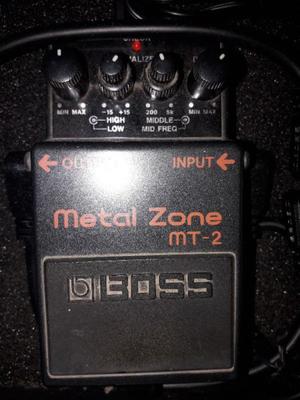 VENDO PEDAL BOSS MT-2 METAL ZONE