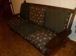 Vendo juego de sillones de algarrobo