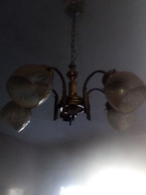 Vendo lámparas antiguas arañas