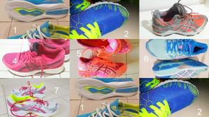 Zapatillas Nº 38 runing. varias marcas. Desde $430.