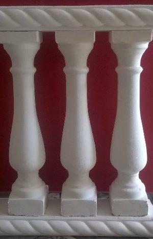 Columnas Balaustres De 70 Cm A $60 Y Barandas De Cemento