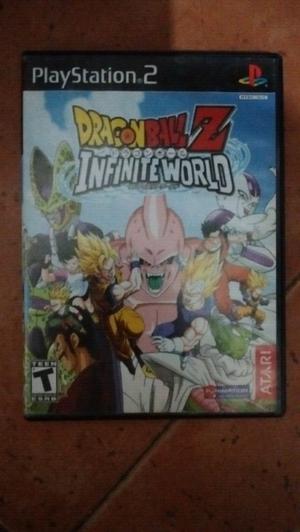 JUEGOS PS2 DRAGON BALL Z INFINITE WORLD ORIGINAL