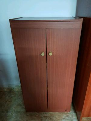 Mueble botinero/zapatero aglomerado enchapado caoba