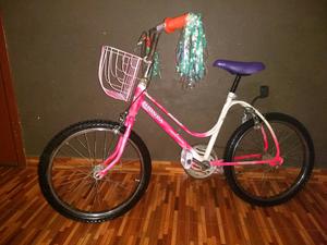 Muy linda bicicleta rodado 20 para nena