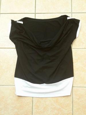 Remera cuello volcado talle 1