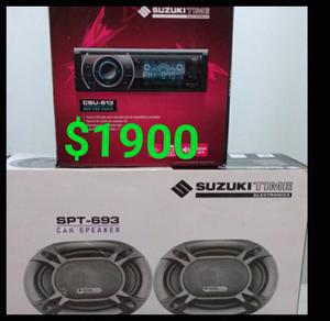 VENDO STEREO CON PARLANTES "SUZUKI"