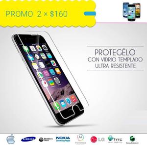 Vidrio templado Glass EL PRECIO es x2