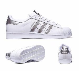 Zapatillas adidas Originals Superstar Plateadas