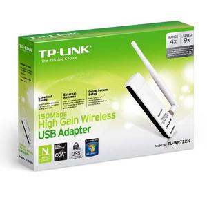 Adaptador Usb Wi-fi Tp-link Tl-wn722n 150mbps 100mw