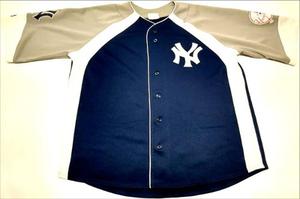 Casaca Baseball New York Yankees Majestic Talle Xl