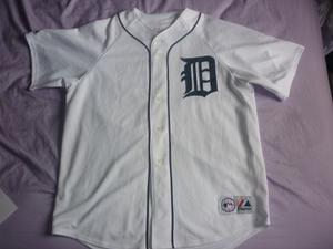 E Camiseta Majestic Detroit Tigers Beisbol Mlb Art 