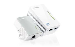 Extensor Powerline Wi-fi 300mbps Av500 Tl-wpakit Stock