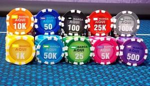 Fichas Casino Plasticas Poker Personalizables 20%0ff