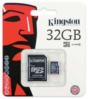 Memoria Micro Sd Kingston De 32gb Clase 4 - Dixit Pc