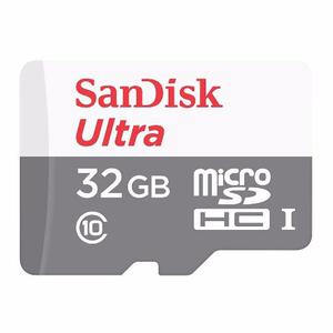 Memoria Sandisk Micro Sd Microsd 32gb Ultra Clase 10 Sdhc