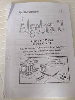 Resueltos De Algebra Ii - Uba Ingenieria - Fiuba