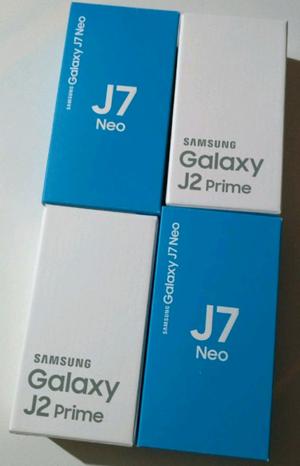 Samsung j2 prime y j7 neo nuevos