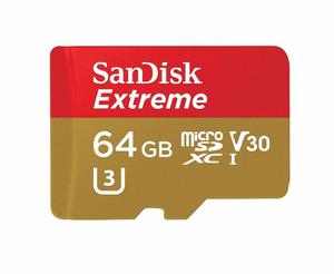 Sandisk Extreme Micro Sdxc 64gb 90mb/s U3 C10 V30.