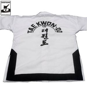 Uniforme Traje Dobok Taekwondo Itf Danes (cinturones Negros)