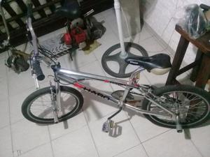 bicicleta bmx freestyle rodado 20 cromada