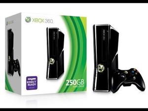 Consola Xbox 360 Slim 250gb Joystick 220v Juegos Originales