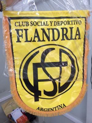 Espectacular banderín de Flandria