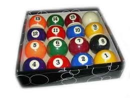 Juego De Bolas De Pool Medida Profesional 57mm Envio Gratis