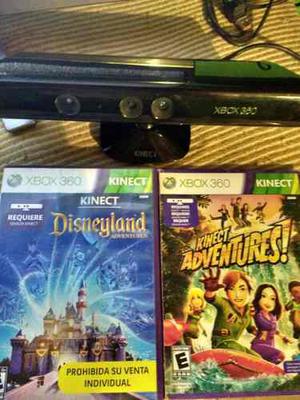 Kinect Sensor + Kinect Disneyland Xbox 360