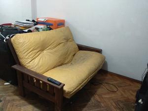 Liquido Futon de 3 cuerpos x mudanza al exterior