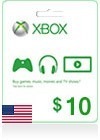 Microsoft Xbox Live U$10 Points Juegos Xbox 360 One