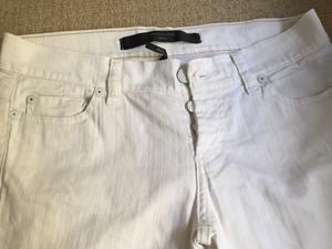 Pantalón jeans blanco