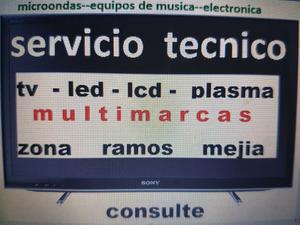 Servicio tecnico led lcd plasmas etc zona oeste ramos mejia