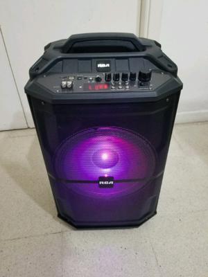 Vendo parlante con luces RCA 2 usos