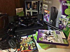 Xbox 360 + Kinect 250 Gb Original Completa