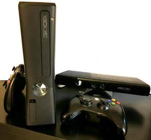 Xbox 360 Slim + Kinect | 250gb, 2 Mandos, Juegos