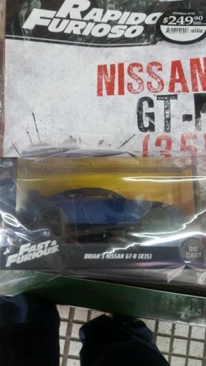 nissan gt r coleccion rapido y furioso