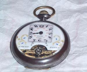 Antiguo Reloj De Bolsillo Hebdomas
