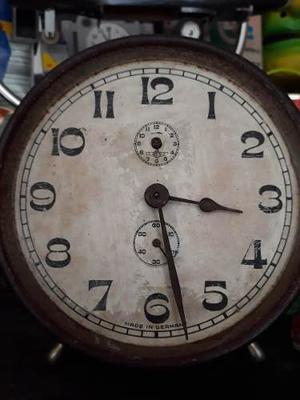 Antiguo Reloj Despertador Aleman  Vintage Deco