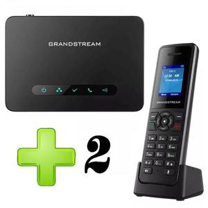 Base Telefono Grandstream Dpsip + 2 Handy Dp720 Oferta