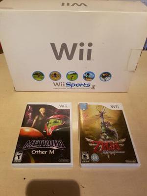 Consola Nintendo Wii Original Completisima!!