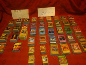 Lote de  cartas antiguas de yu gi oh