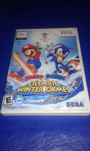 Mario & Sonic: Olympic Winter Games Para La Nintendo Wii