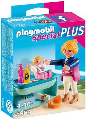 Playmobil Special Mamá Y Niño Con Cambiador Art. 