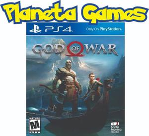Preventa God of War Playstation Ps4 Fisicos Caja Cerrada