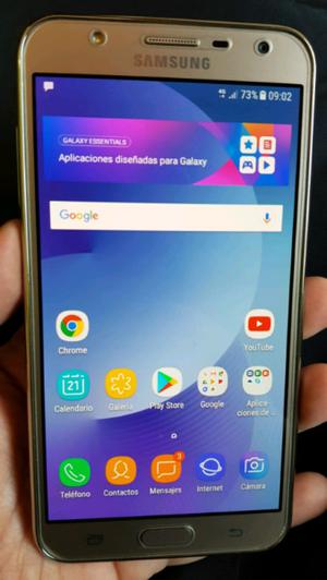 Samsung j7 neo libre dorado 4g lte.