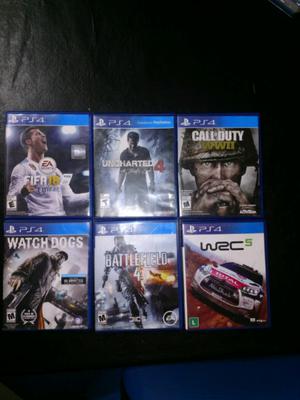 Vendo juegos play 4, usados