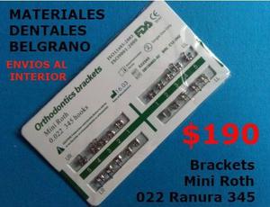 Brackets Mini Roth 022 Ranura 345